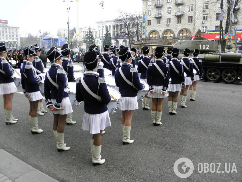 Парад на Крещатике в честь 70-летия освобождения Киева, 6 ноября 2013 года