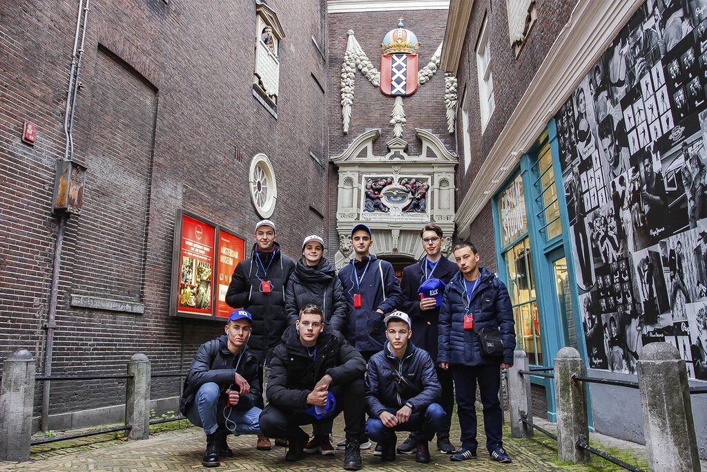 Победители проекта "Морское дело 2019" посетили Амстердам