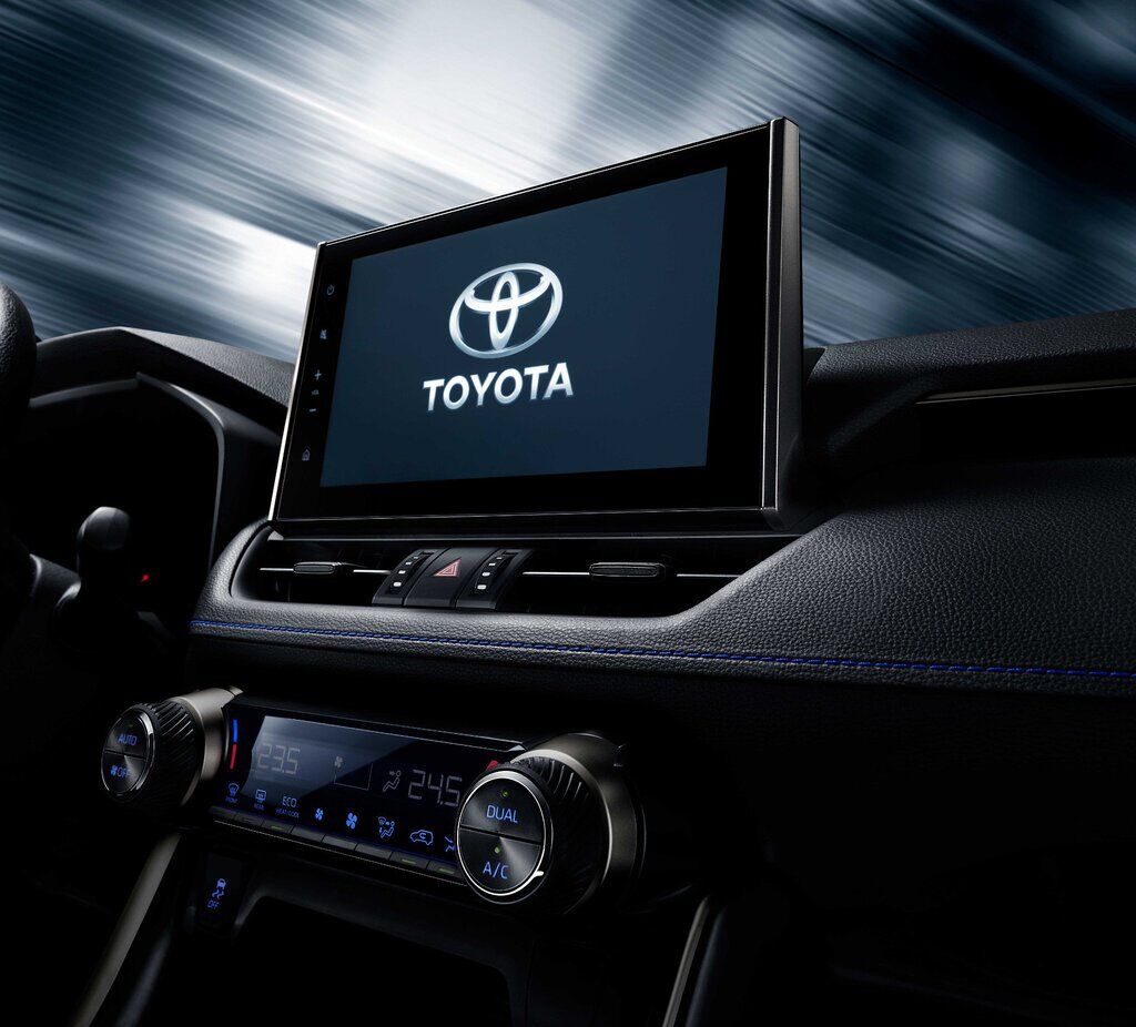 Первое изображение интерьера Toyota Wildlander 2020