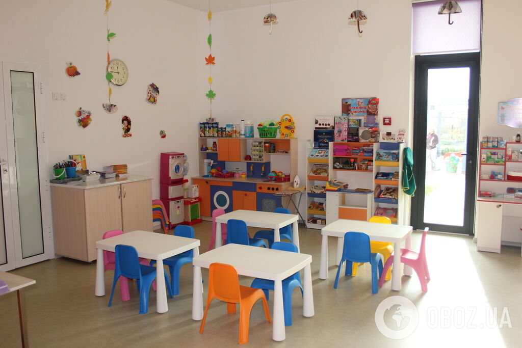 Современный детский сад в Обуховке