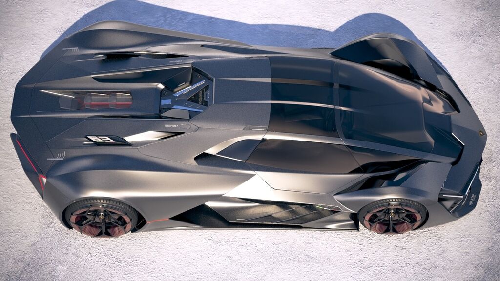 Электрокар Lamborghini Terzo Millennio