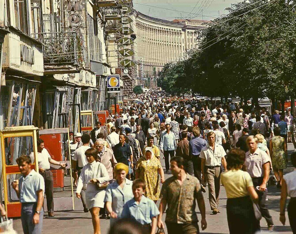 Центр Киева в ХХ веке