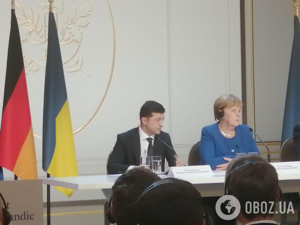 Зеленський, Путін, Меркель і Макрон дали пресконференцію: всі подробиці, фото й відео