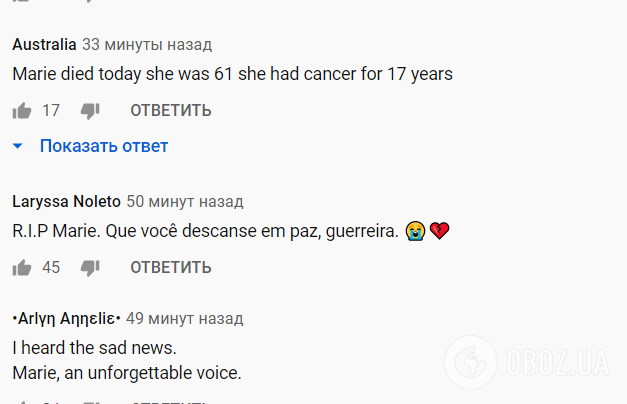 Смерть солістки Roxette: в мережі ажіотаж навколо найпопулярнішого кліпу в історії гурту