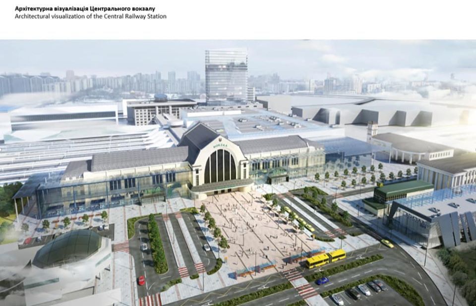 У Києві запланували грандіозно осучаснити Центральний залізничний вокзал