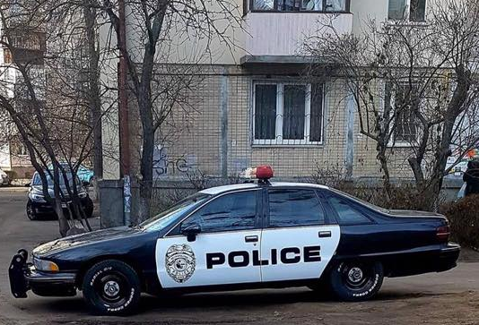 Авто полиции США в Киеве