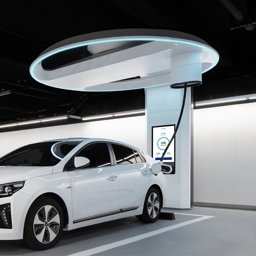 Автоматична зарядна станція Hyundai