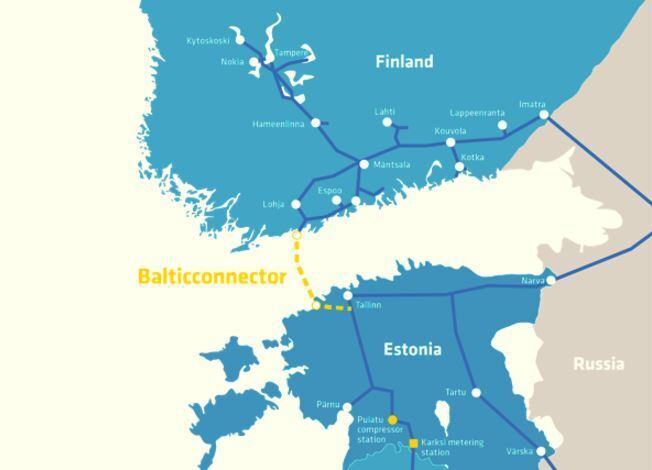 Об'єдналися проти Росії: Естонія та Фінляндія збудували спільний газопровід