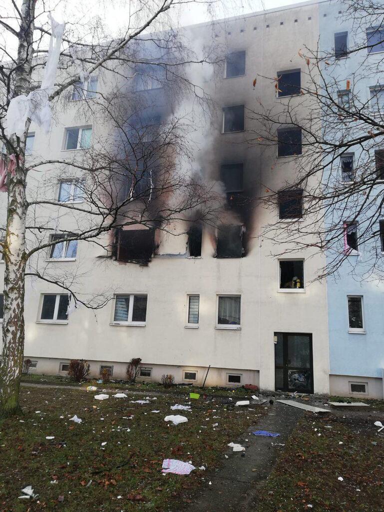 Взрыв в доме в Бланкенбурге