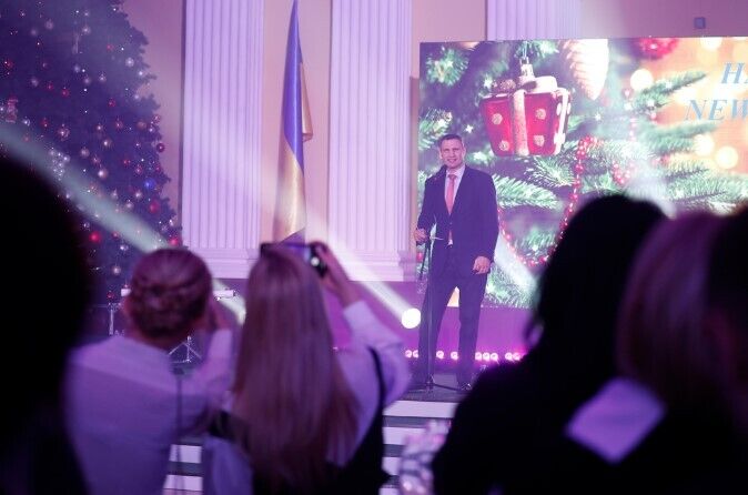 Кличко провів у мерії дипломатичний прийом з нагоди Нового року та Різдва