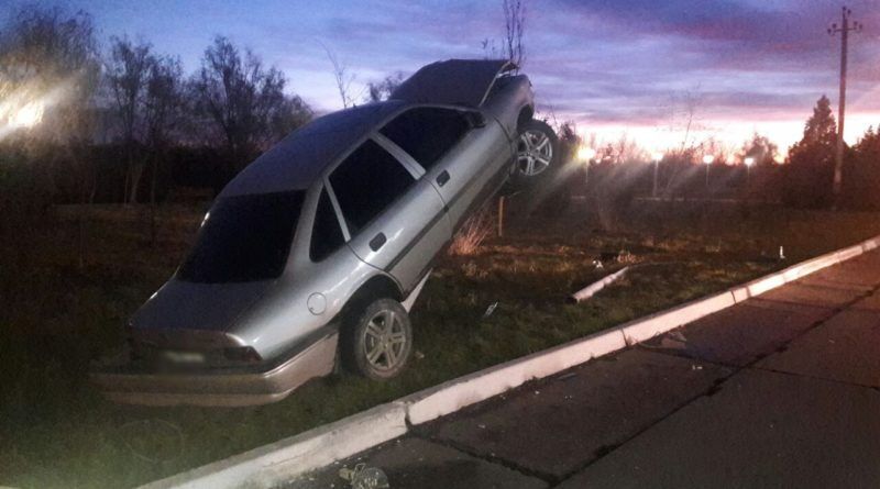 Под Одессой пьяный водитель устроил каскадерское ДТП