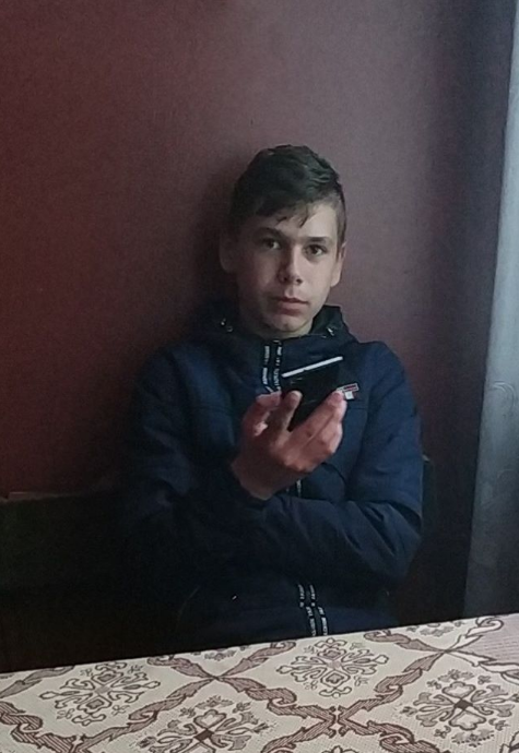 15-летний Виктор Грубяк