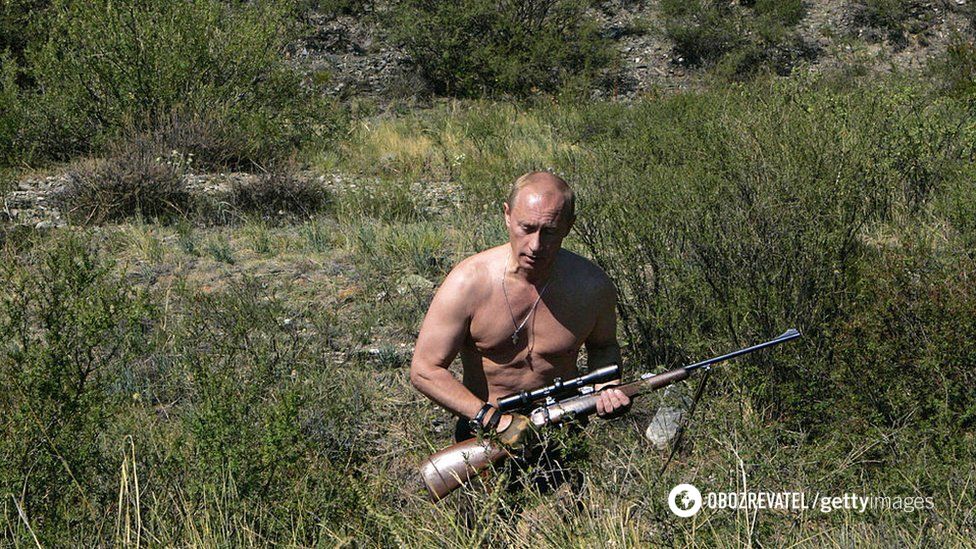 Путин на охоте