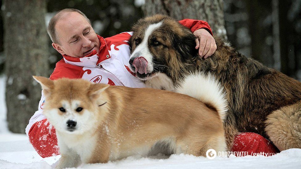 Путин на отдыхе