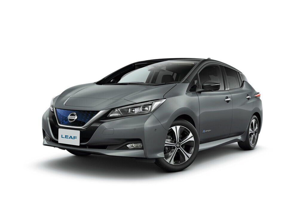 Nissan Leaf 2020 можно заказать в новом сером цвете
