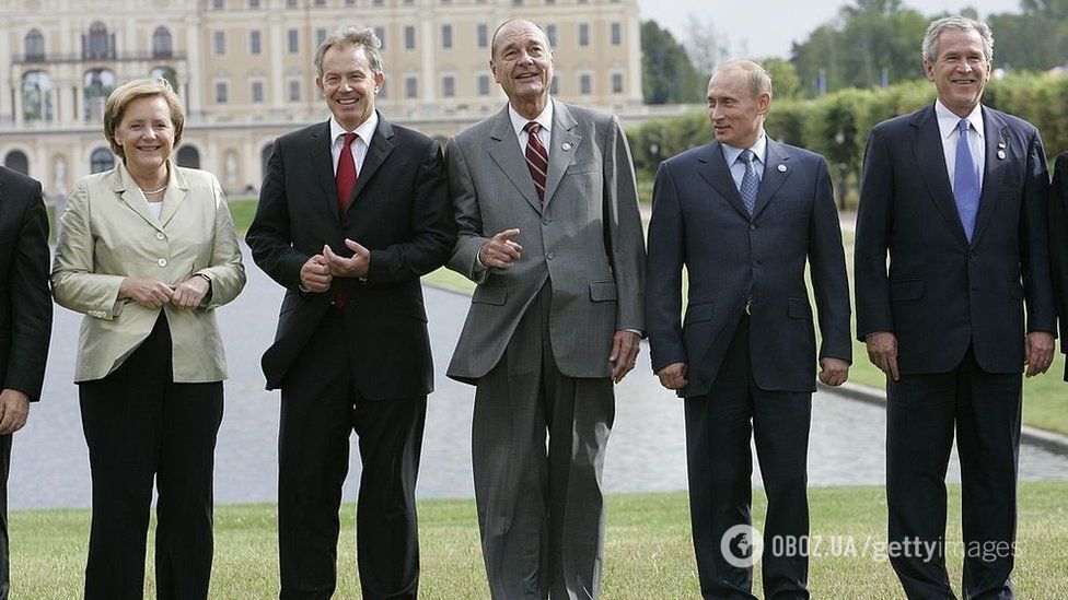 Путин на саммите G8