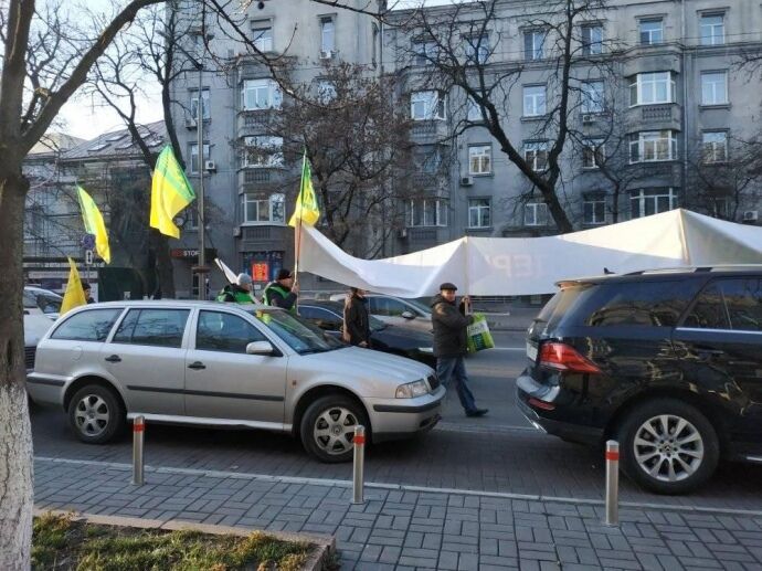 Массовые митинги в Киеве