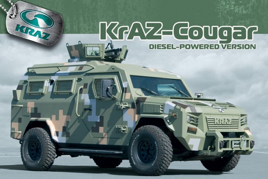 Примітно, що спільне підприємство KRAZ-Proforce займеться також виготовленням військової техніки