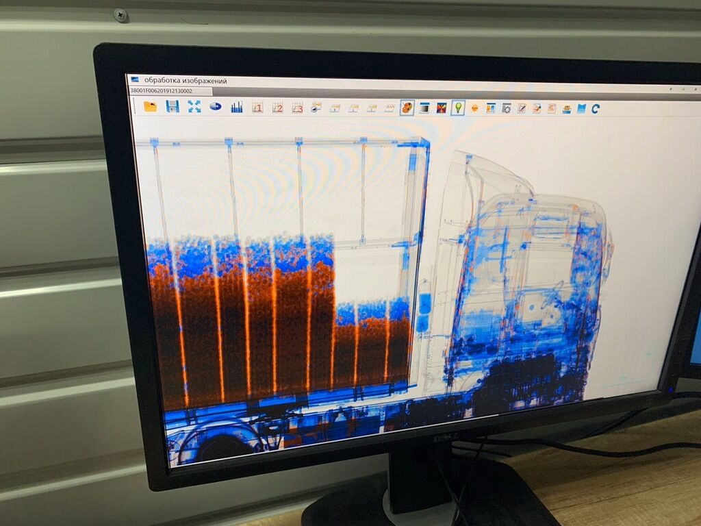 Скан-система для выявления контрабанды