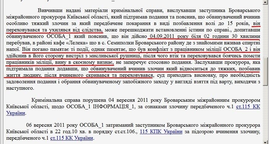 Віталій Запорожець після вбивства переховувався від правоохоронців