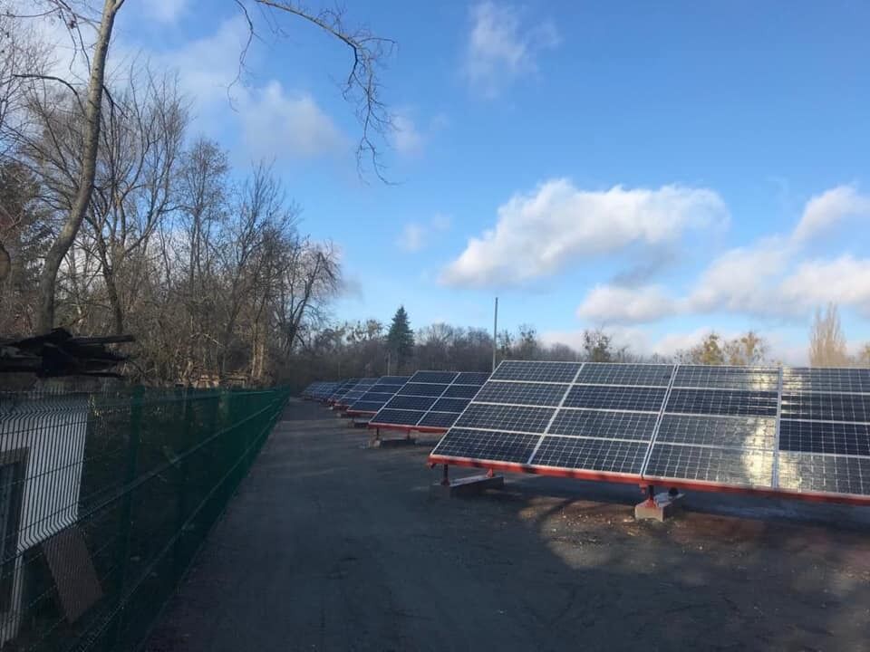 Сонячна електростанція в Чорнобилі