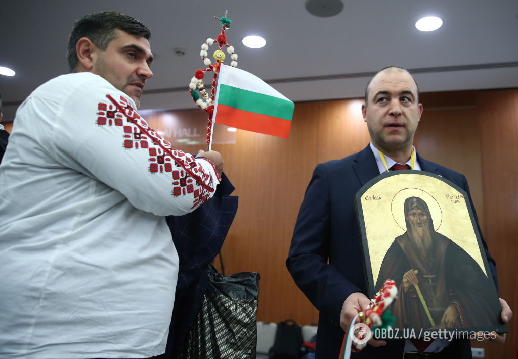 Журналіст з Болгарії приніс ікону