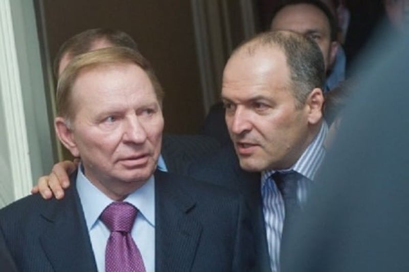 Другий президент України Леонід Кучма і його зять – олігарх Віктор Пінчук