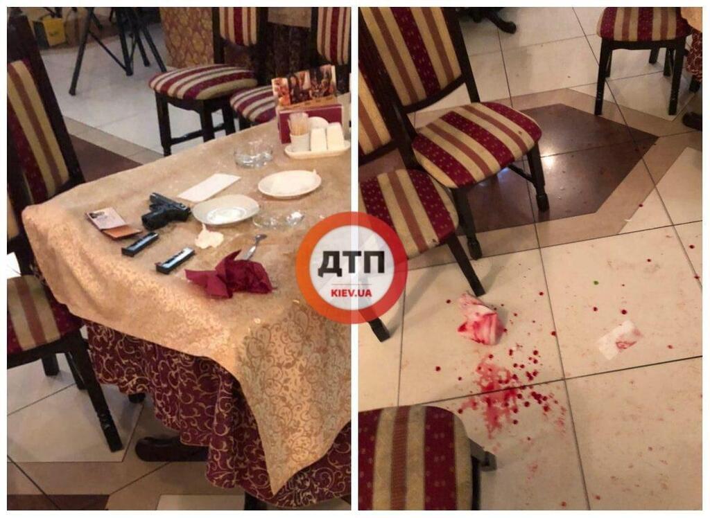 В ресторане Киева устроили стрельбу