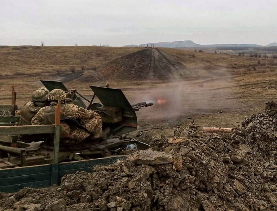 В Донецкой области артиллеристы оттачивали навыки