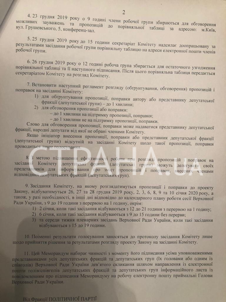 Фракції домовилися розглядати проєкт на аграрному комітеті без "турборежиму"