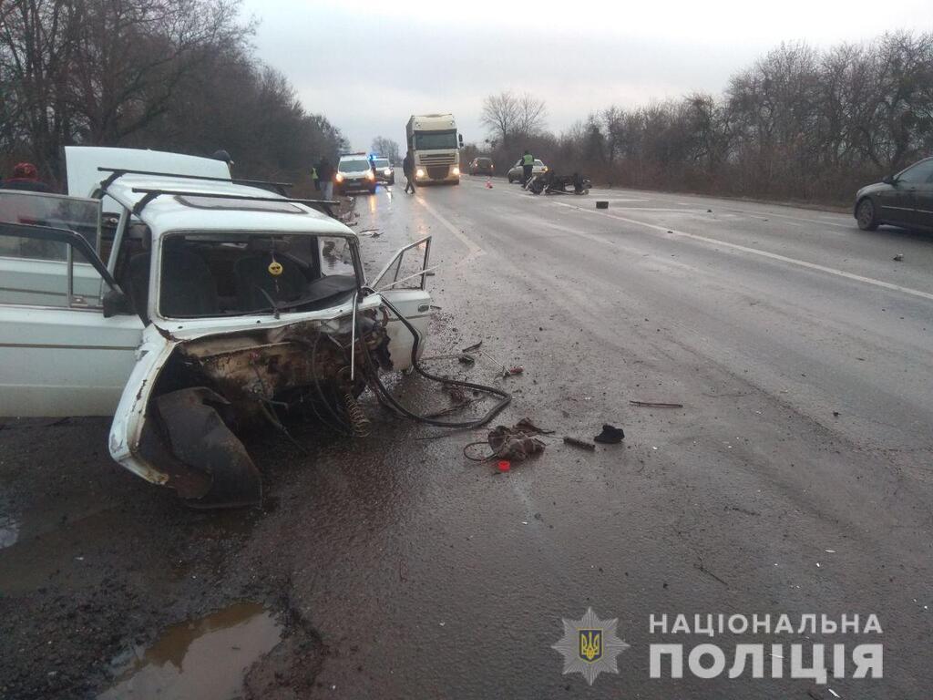 Фото с места аварии