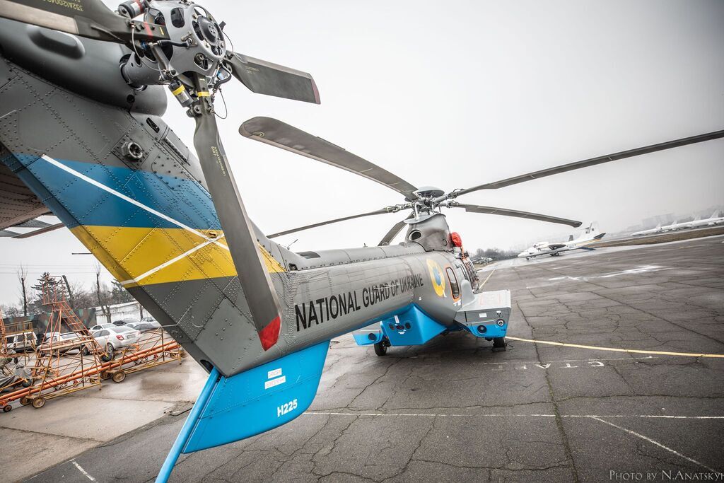 Украина получила сверхсовременный вертолет из Франции