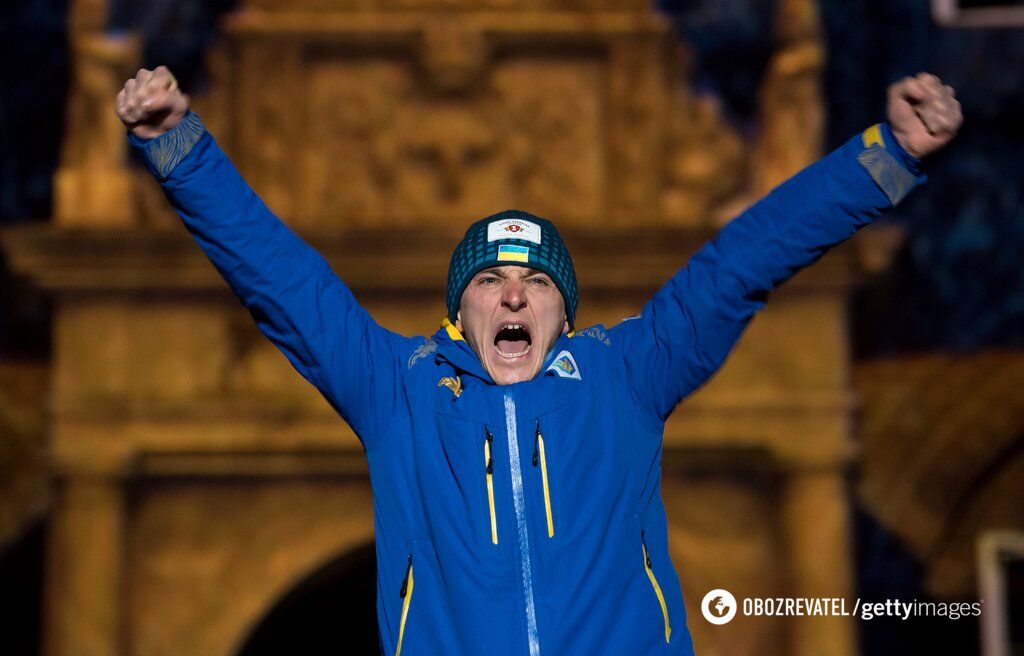 Дмитро Підручний після перемоги на чемпіонаті світу