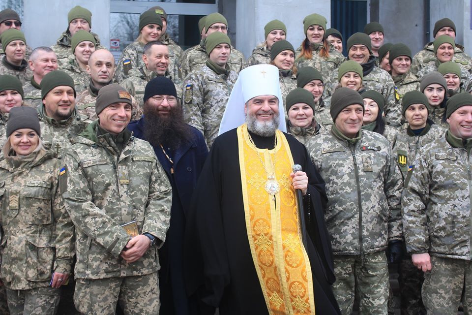 У районі проведення ООС побував митрополит Вінницький і Барський ПЦУ Симеон
