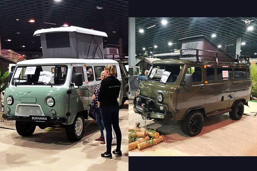 Автокемпер на базі УАЗ на виставці Kampeer&Caravan Jaarbeurs 2019