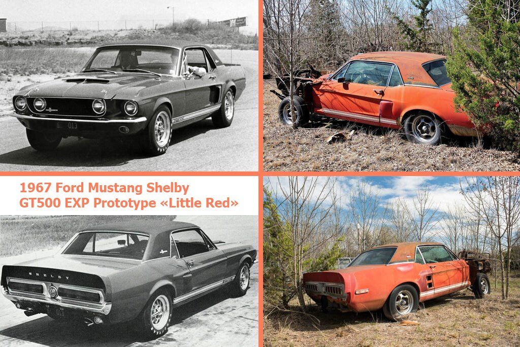 1967 Ford Mustang Shelby EXP500 Little Red вважався загубленим, але був знайдений у 2018 році