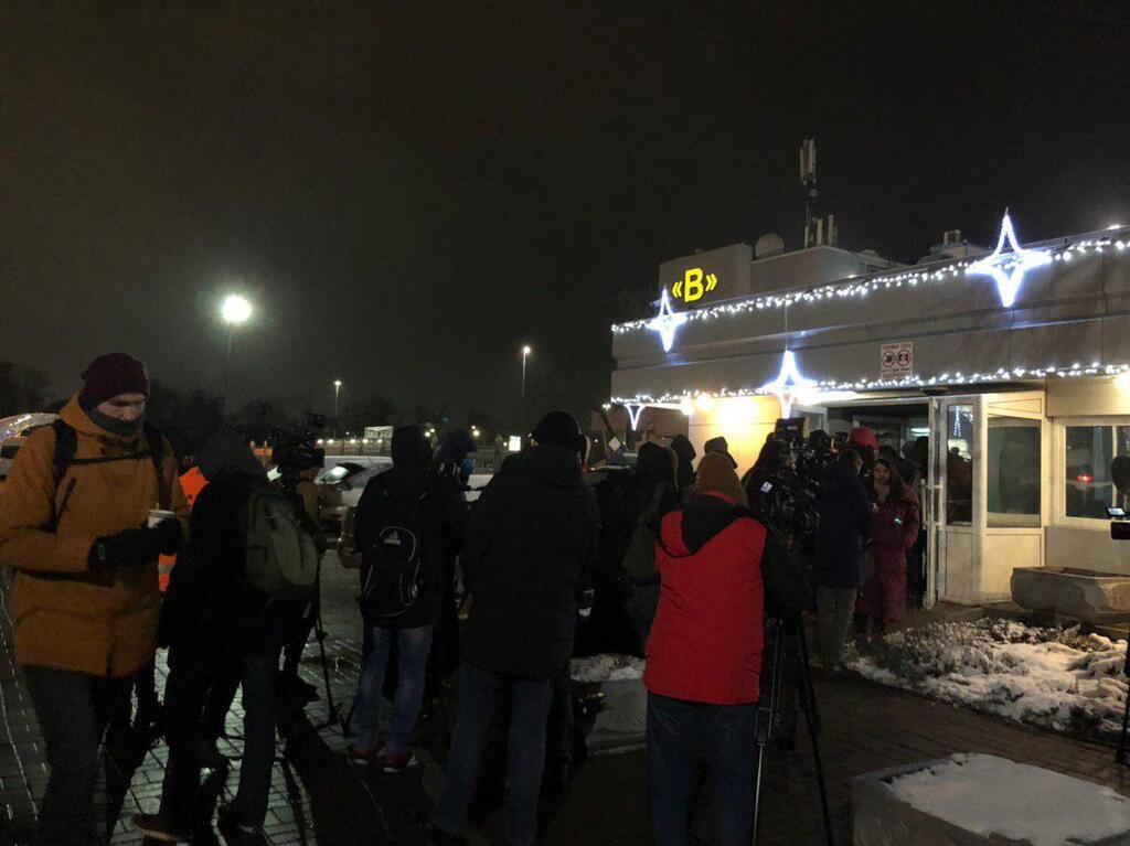 Журналисты ждут брифинга Зеленского