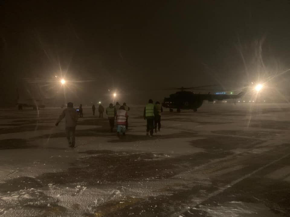 Эвакуация ребенка с Донбасса