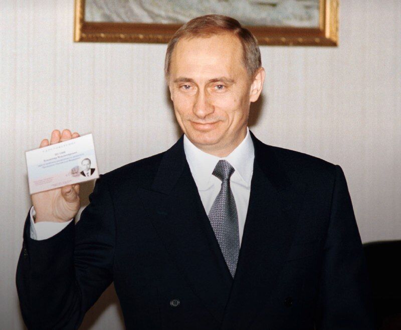 Путин в 1999 году