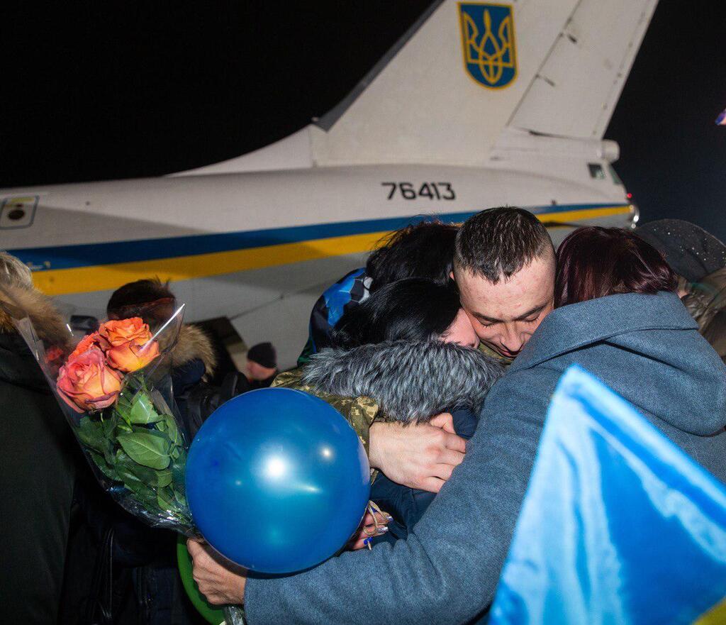 Украина вернула пленных