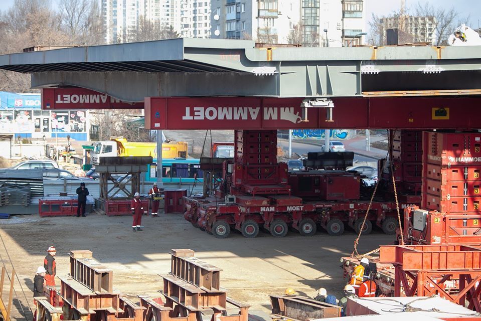 В Киеве показали, на какой стадий находится строительство Шулявского моста