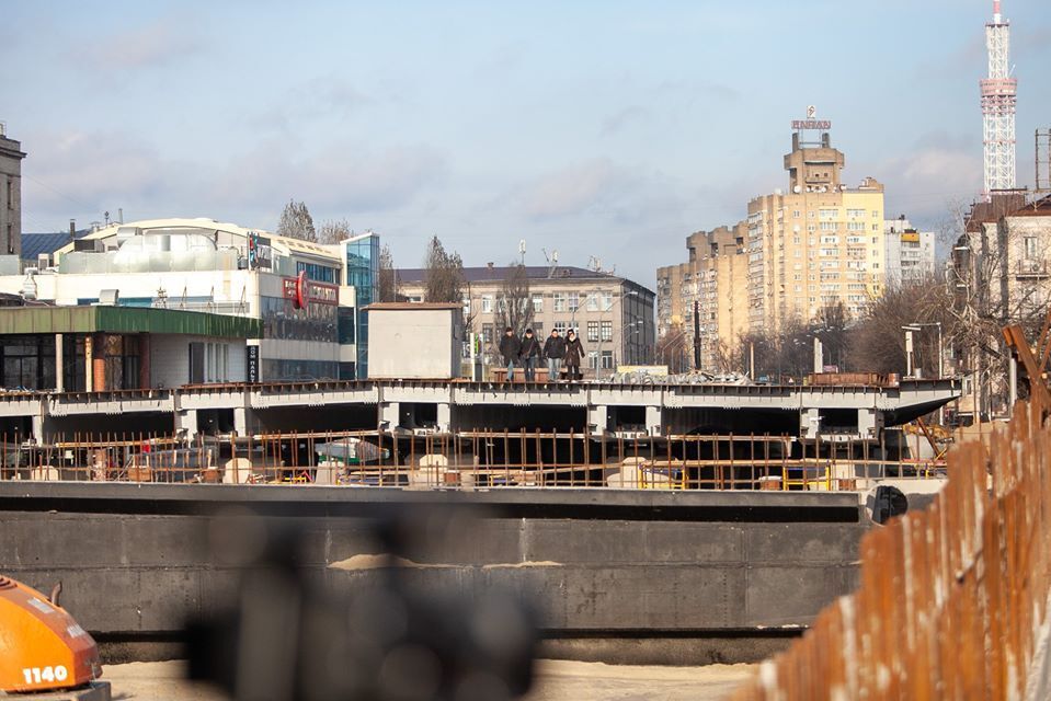 В Киеве показали, на какой стадий находится строительство Шулявского моста