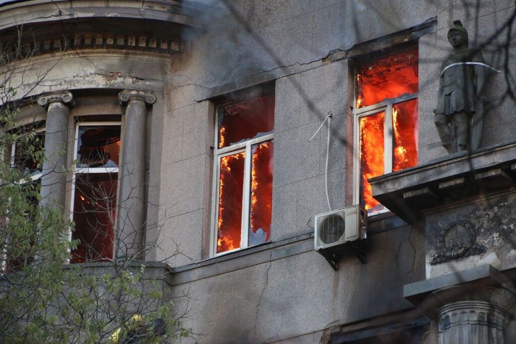 Пожар в колледже Одессы: появились новые данные о погибшей