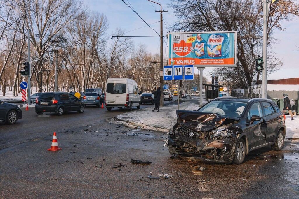 ДТП з постраждалими в Дніпрі