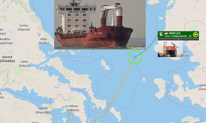 У берегов Греции потерпело крушение судно с украинцами