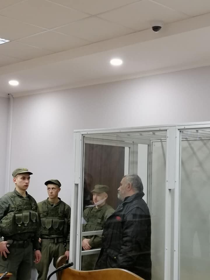 Юрий Россошанский на суде 4 декабря