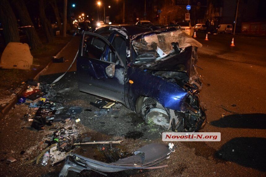 Аварія з таксі в Миколаєві
