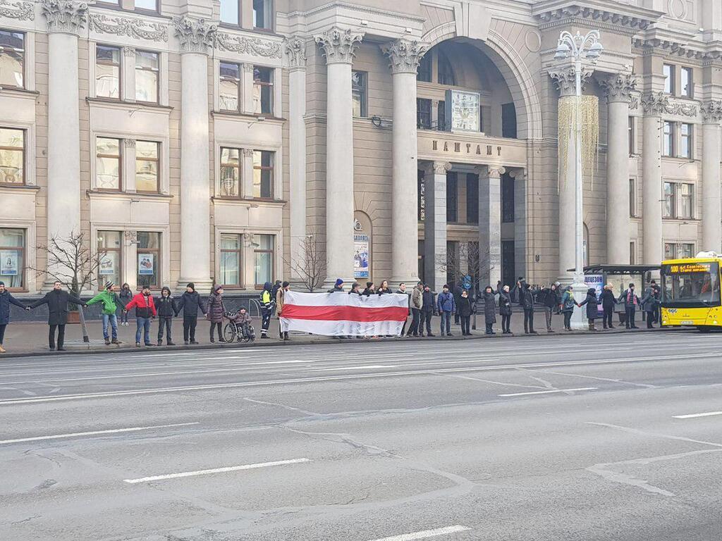 Протесты в Минске