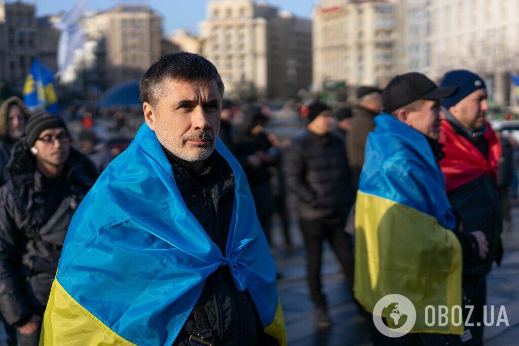 Как прошел Майдан против капитуляции в Киеве: фоторепортаж OBOZREVATEL