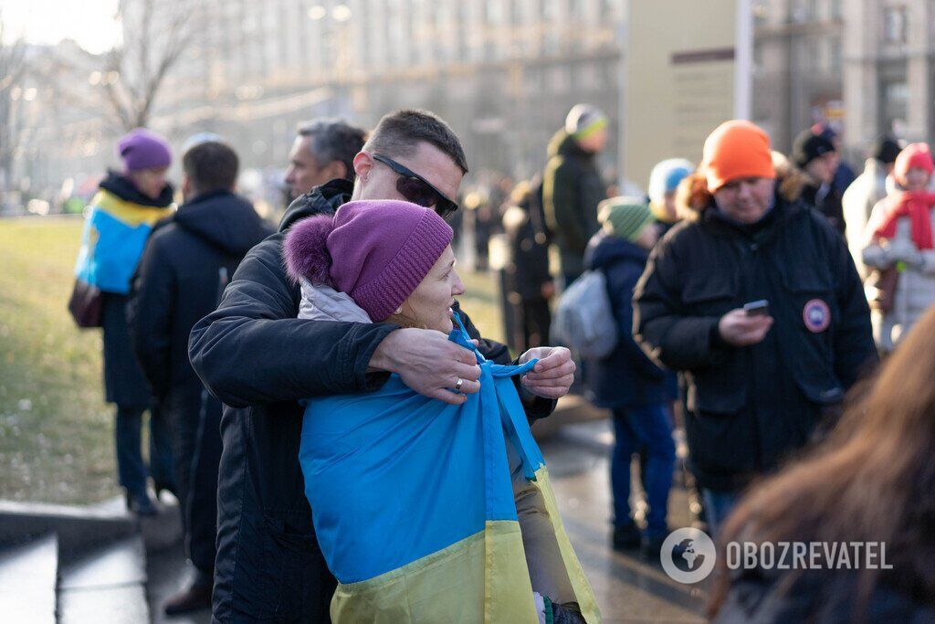 Как прошел Майдан против капитуляции в Киеве: фоторепортаж OBOZREVATEL